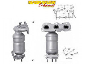 MAGNAFLOW 68814 katalizatoriaus keitiklis 
 Išmetimo sistema -> Katalizatoriaus keitiklis
03E253020PX