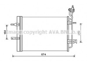 AVA QUALITY COOLING OL5620 kondensatorius, oro kondicionierius