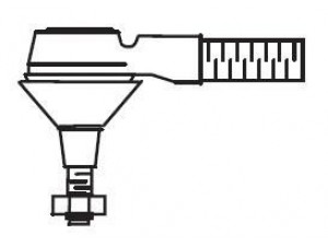 FRAP 4134 skersinės vairo trauklės galas
45046-35080