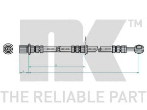 NK 854413 stabdžių žarnelė 
 Stabdžių sistema -> Stabdžių žarnelės
26540AE020, 26540AE02A, 26540FE030