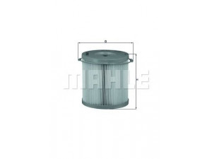 KNECHT KX 271D kuro filtras
1675795, 3825027, 3827278, 3827507
