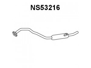 VENEPORTE NS53216 galinis duslintuvas 
 Išmetimo sistema -> Duslintuvas
2035020J02, 203502J02, 2035036J60