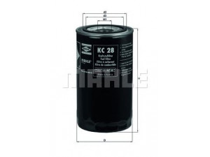 KNECHT KC 28 kuro filtras 
 Techninės priežiūros dalys -> Papildomas remontas
DA1467, KC4510, 4085912, 4192631