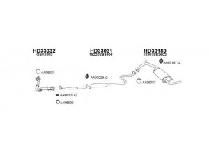 VENEPORTE 330083 išmetimo sistema 
 Išmetimo sistema -> Išmetimo sistema, visa