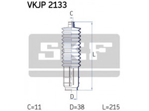 SKF VKJP 2133 gofruotoji membrana, vairavimas 
 Vairavimas -> Gofruotoji membrana/sandarinimai
406619, 9750000380, 406619, 9750000380