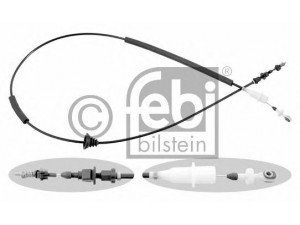 FEBI BILSTEIN 22324 akceleratoriaus trosas 
 Dviratė transporto priemonės -> Kabeliai ir tachometro velenaai -> Akceleratoriaus trosas
202 300 03 30, 202 300 04 30