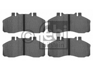 FEBI BILSTEIN 16612 stabdžių trinkelių rinkinys, diskinis stabdys 
 Techninės priežiūros dalys -> Papildomas remontas
0 0190 6144, 0 0190 6298, 0190 6144