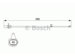 BOSCH 1 987 474 509 įspėjimo kontaktas, stabdžių trinkelių susidėvėjimas 
 Stabdžių sistema -> Susidėvėjimo indikatorius, stabdžių trinkelės
8E0 615 437, 8E0 615 437