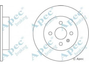 APEC braking DSK2352 stabdžių diskas 
 Dviratė transporto priemonės -> Stabdžių sistema -> Stabdžių diskai / priedai
569116, 93176548