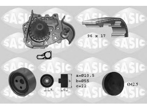 SASIC 3904005 vandens siurblio ir paskirstymo diržo komplektas 
 Diržinė pavara -> Paskirstymo diržas/komplektas -> Paskirstymo diržas/komplektas
7701478018+7701477024, 7701478018+7701477024