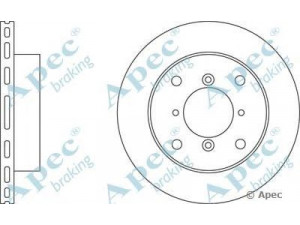 APEC braking DSK229 stabdžių diskas 
 Stabdžių sistema -> Diskinis stabdys -> Stabdžių diskas
5531180F01, 5531160B30, 5531180F02