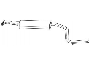 AKS DASIS SG26411 vidurinis duslintuvas