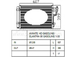 PARTS-MALL PXNCA-082 kondensatorius, oro kondicionierius 
 Oro kondicionavimas -> Kondensatorius
976062H000, 976062H010, 976062H600