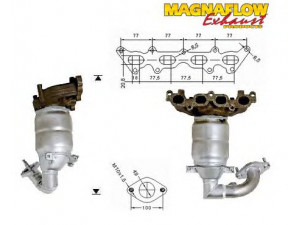 MAGNAFLOW 72518 katalizatoriaus keitiklis 
 Išmetimo sistema -> Katalizatoriaus keitiklis
1319112, 1329253, 1329257