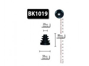SHAFTEC BK1019 gofruotoji membrana, kardaninis velenas 
 Ratų pavara -> Gofruotoji membrana