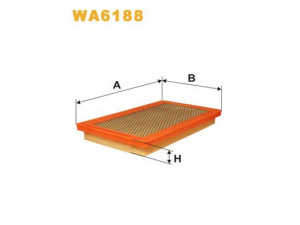 WIX FILTERS WA6188 oro filtras 
 Techninės priežiūros dalys -> Techninės priežiūros intervalai
1720309, 60538903, 605389031, 60538923