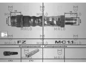 MAL? 80208 stabdžių žarnelė 
 Stabdžių sistema -> Stabdžių žarnelės
4500133, 9160433, 7700302387, 7700309823