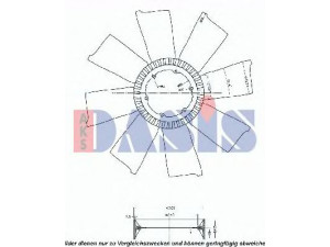 AKS DASIS 128099N ventiliatorius, radiatoriaus