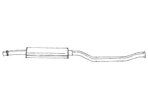 AKS DASIS SG20437 vidurinis duslintuvas
