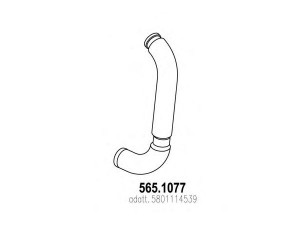 ASSO 565.1077 išleidimo kolektorius
5801114539