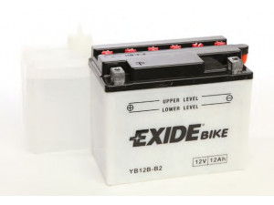 EXIDE YB12B-B2 starterio akumuliatorius; starterio akumuliatorius 
 Elektros įranga -> Akumuliatorius