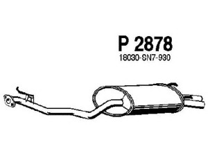 FENNO P2878 galinis duslintuvas 
 Išmetimo sistema -> Duslintuvas
18030-SN7930, 18030-SN7980, 18307-SM4934