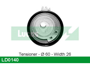 LUCAS ENGINE DRIVE LD0140 įtempiklio skriemulys, paskirstymo diržas
LHP100940