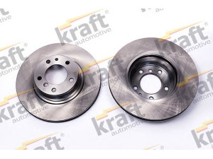 KRAFT AUTOMOTIVE 6042650 stabdžių diskas 
 Dviratė transporto priemonės -> Stabdžių sistema -> Stabdžių diskai / priedai
34 11 1 162 093, 34 11 6 757 752