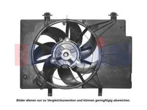 AKS DASIS 098136N ventiliatorius, radiatoriaus 
 Aušinimo sistema -> Radiatoriaus ventiliatorius
1525891, 1541276, 1557572, 8V518C607AD