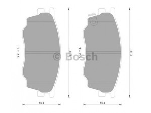 BOSCH 0 986 AB2 390 stabdžių trinkelių rinkinys, diskinis stabdys 
 Techninės priežiūros dalys -> Papildomas remontas
GJYA 33 23ZC, GJYA 33 28ZC, GJYB3323ZB