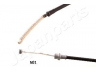 JAPANPARTS BC-501 trosas, stovėjimo stabdys 
 Stabdžių sistema -> Valdymo svirtys/trosai
MB858044, MR 205491