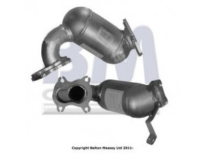 BM CATALYSTS BM80179H katalizatoriaus keitiklis 
 Išmetimo sistema -> Katalizatoriaus keitiklis
M616690, M616691, 30616690, 8602967