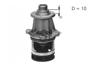 SPIDAN 60355 vandens siurblys 
 Aušinimo sistema -> Vandens siurblys/tarpiklis -> Vandens siurblys
11510007039, 11510393338, 11511727123