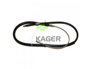 KAGER 19-1099 trosas, stovėjimo stabdys 
 Stabdžių sistema -> Valdymo svirtys/trosai
1H0609721A, 535609721A