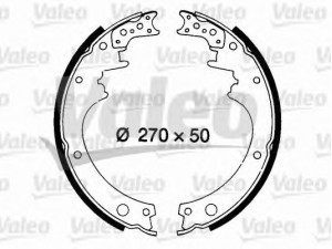 VALEO 562605 stabdžių trinkelių komplektas 
 Techninės priežiūros dalys -> Papildomas remontas
44060-G9700, 44060G9700, 44060-G9700