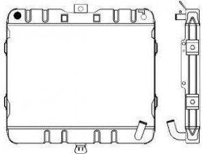 SAKURA  Automotive 1111-0301 radiatorius, variklio aušinimas
