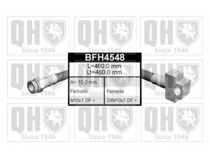 QUINTON HAZELL BFH4548 stabdžių žarnelė 
 Stabdžių sistema -> Stabdžių žarnelės
FBH 6704, 8.94222.685.1, 5 62 307