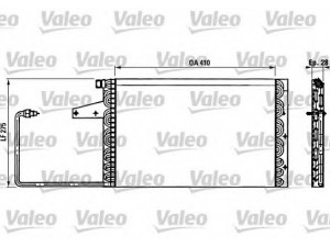 VALEO 816886 kondensatorius, oro kondicionierius 
 Oro kondicionavimas -> Kondensatorius
96109484