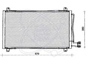 ELECTRO AUTO 30M0022 kondensatorius, oro kondicionierius 
 Oro kondicionavimas -> Kondensatorius
5104114AA, 5132357AA, 9015000454