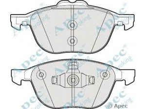 APEC braking PAD1988 stabdžių trinkelių rinkinys, diskinis stabdys 
 Techninės priežiūros dalys -> Papildomas remontas
1797211, CV612K021BA