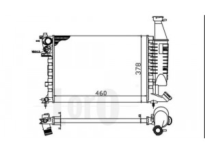 LORO 009-017-0020 radiatorius, variklio aušinimas 
 Aušinimo sistema -> Radiatorius/alyvos aušintuvas -> Radiatorius/dalys
133007, 133052, 133007, 133052