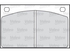 VALEO 551468 stabdžių trinkelių rinkinys, diskinis stabdys 
 Techninės priežiūros dalys -> Papildomas remontas
270163.9, 2701639, 271739.5, 2717395
