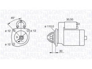 MAGNETI MARELLI 063522300070 starteris
4755109, 500325145, 500338952, 504059251
