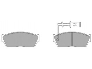 FREMAX FBP-0620 stabdžių trinkelių rinkinys, diskinis stabdys 
 Techninės priežiūros dalys -> Papildomas remontas
GBP289AF, GBP310AF, GBP90293