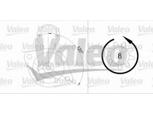 VALEO 455917 starteris 
 Elektros įranga -> Starterio sistema -> Starteris
M3T48382, 23300-KA010, 23300KA010
