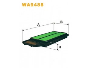 WIX FILTERS WA9488 oro filtras 
 Filtrai -> Oro filtras
17220-RAA-Y00, 17220-RAA-Y01, 17220RAAA00