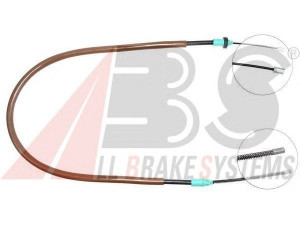 A.B.S. K12276 trosas, stovėjimo stabdys 
 Stabdžių sistema -> Valdymo svirtys/trosai
7700 841 026