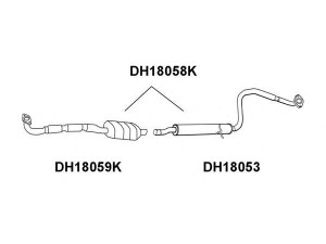 VENEPORTE DH18059K katalizatoriaus keitiklis
1741087773