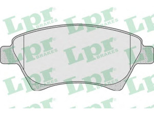LPR 05P911 stabdžių trinkelių rinkinys, diskinis stabdys 
 Techninės priežiūros dalys -> Papildomas remontas
410608713R, 7701206044, 7701207184