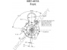 PRESTOLITE ELECTRIC MS1-401A starteris
R0461179, R0461184, 110301, 110301HC